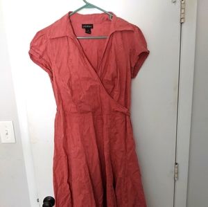 😍 BOGO Free😍 Sweet faux wrap housedress